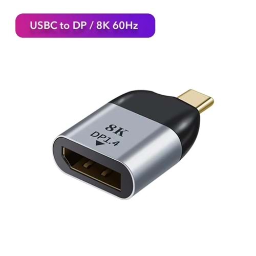 Bilişim Burada ZR588 S-1721 TYPE-C DP 8K ÇEVİRİCİ