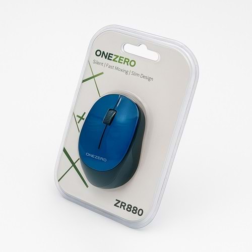 Kruxon ZR880 MAVİ WİRELESS MOUSE