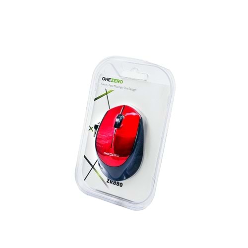 Kruxon ZR880 KIRMIZI WİRELESS MOUSE