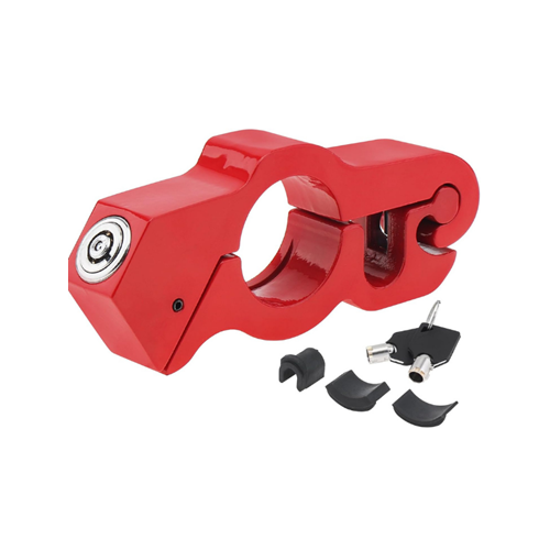ZR947 U-KNOW HANDBAR LOCK RED