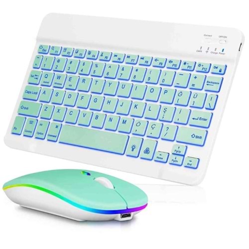 Kruxon ZR956 YEŞİL RGB KM SET
