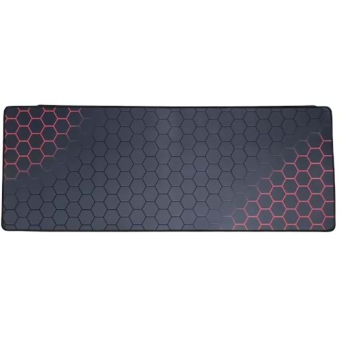 Kruxon ZR999 KIRMIZI PETEK DESEN MOUSE PAD 90X40