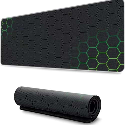 Kruxon ZR1000 YEŞİL PETEK DESEN MOUSE PAD 90X40