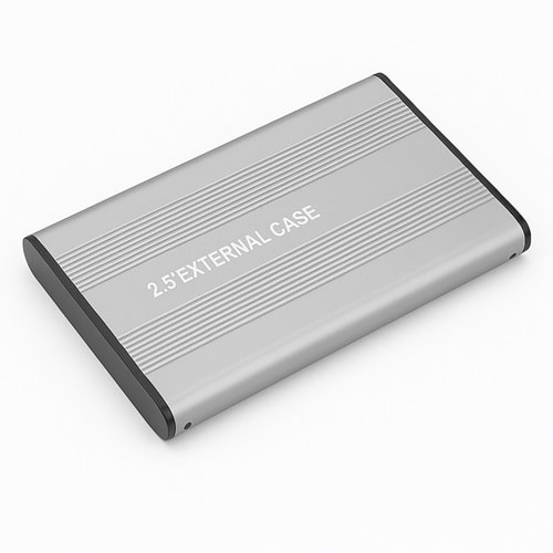 Bilişim Burada ZR1075 GÜMÜŞ HDD CASE METAL