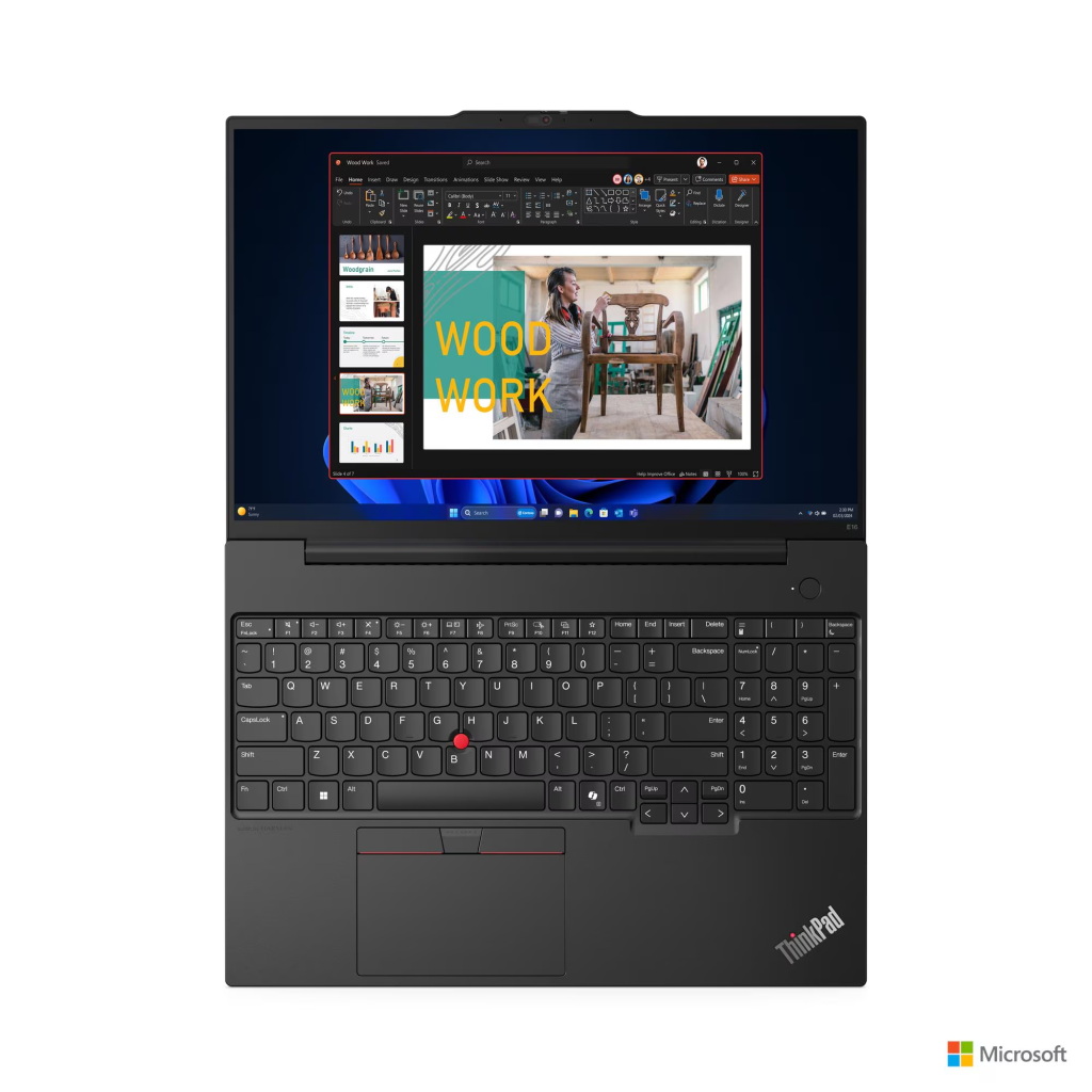 LENOVO 21MA008XTX, ThinkPad E16 Gen2, Ultra 7 155H, 16&quot; WUXGA, 16Gb Ram, 512Gb SSD, Paylaşımlı Ekran Kartı, Free DOS, Kurumsal Notebook