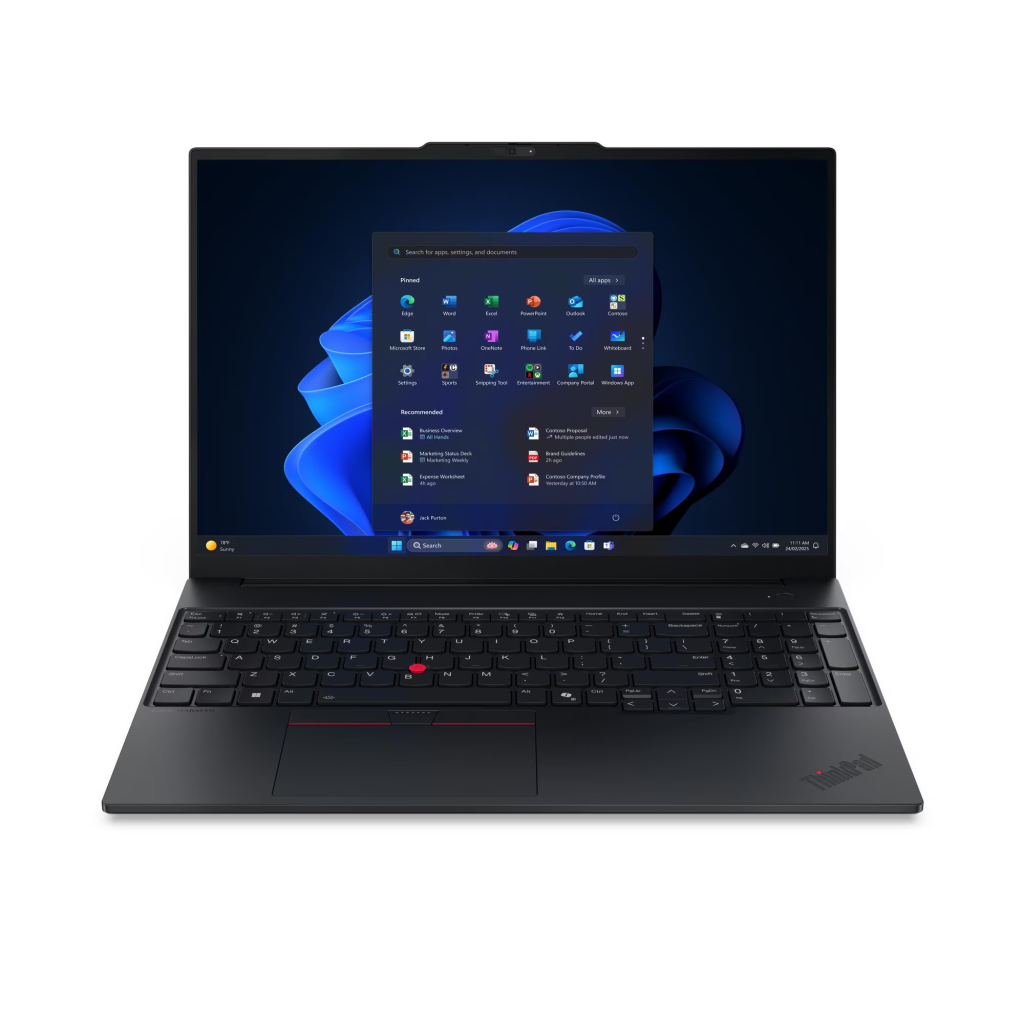 LENOVO 21SR0076TX, ThinkPad E16 Gen3, Ultra 7 265U, 16&quot; WUXGA, 16Gb Ram, 512Gb SSD, Paylaşımlı Ekran Kartı, Free DOS, Kurumsal Notebook