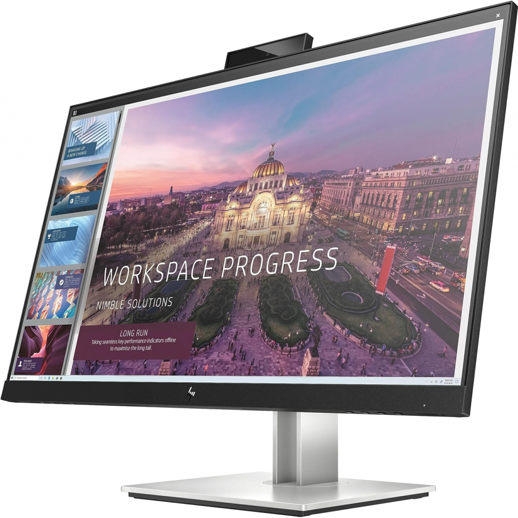 HP 6PA50AS, E24D G4, 23.8&quot; 5ms, 60Hz, Full HD, HDMI, DP, USB, Type-C, Pivot, RJ45, Mikrofon, Web Cam, IPS LED MONİTÖR