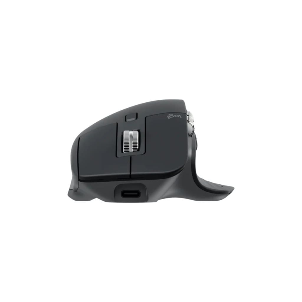 LOGITECH 910-006559, MX MASTER 3S, Siyah, Bluetooth, 8000dpi, Lazer, 7 Tuşlu, USB-C den şarj edilebilir, Mouse
