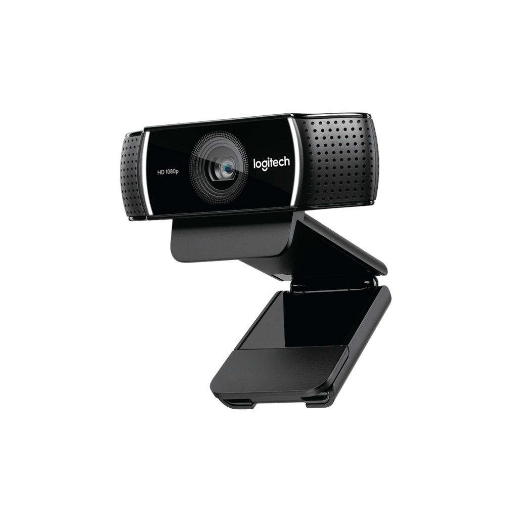 LOGITECH 960-001088, C922, PRO Strem 1080p/30 fps, Otomatik Işık Düzeltimi, Dahili Çift Mikrofonlu, Full HD, Webcam