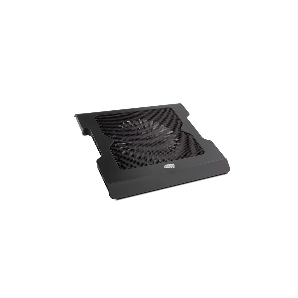 ADDISON ANC-40D, 20cm Fan, 10&quot;-16&quot; Notebook Soğutucu, 4 USB 2.0 Giriş, Mavi Ledli Fan(Siyah)