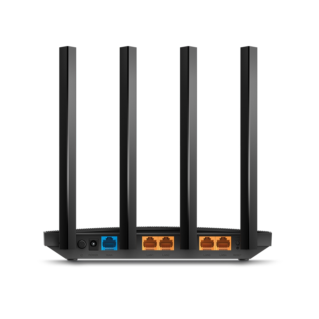 TP-LINK ARCHER C80, AC1900, 4Port, 600-1300Mbps, Dual Band MU-MIMO WiFi, Masaüstü, Gigabit, Router, Access Point
