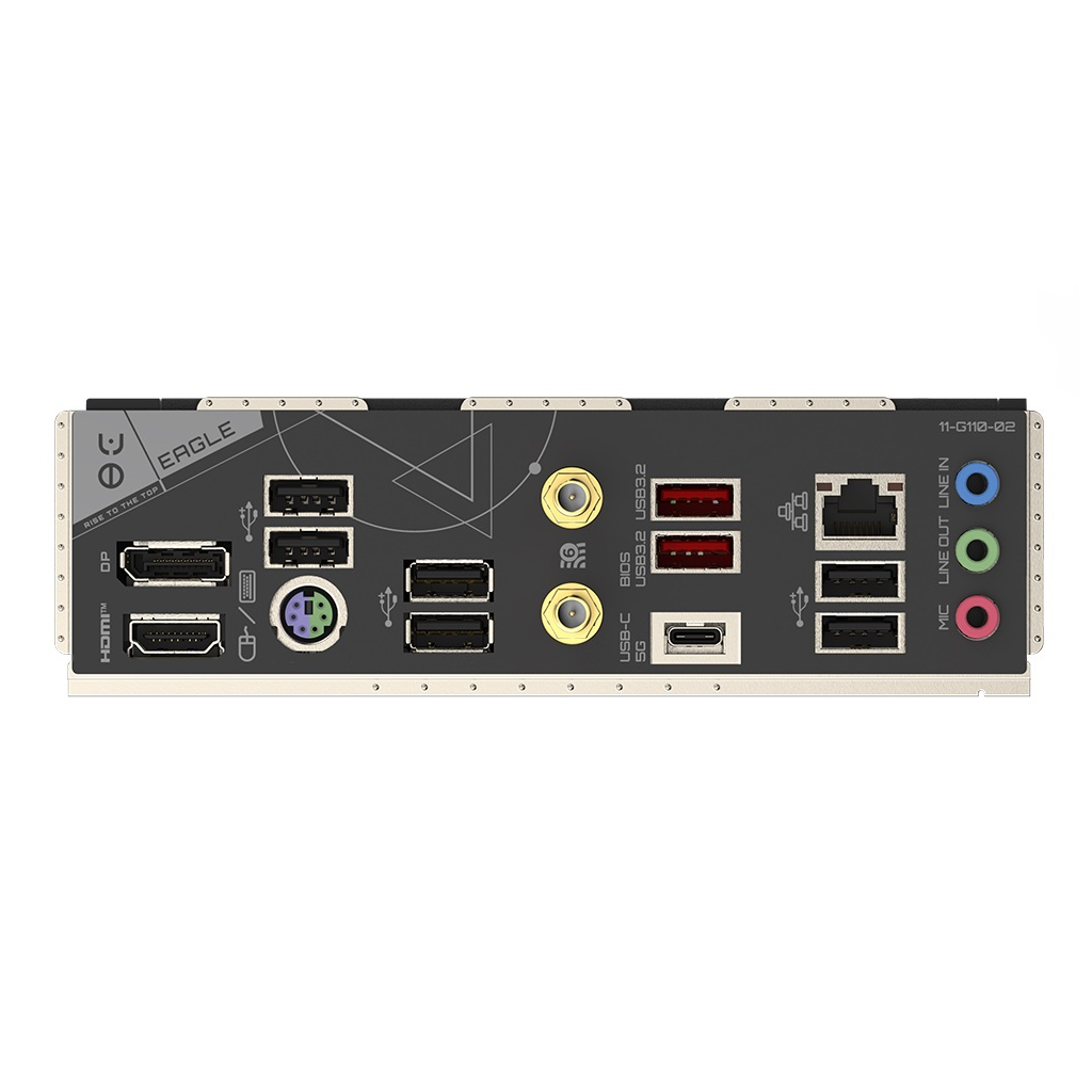 GIGABYTE B650 EAGLE AX, 4xDDR5, 3xM.2, DP, HDMI, VGA, Type-C, Wi-Fi 6E, Bluetooth v5.3, AMD Ryzen 7000 Serisi, AM5 Soket Anakart