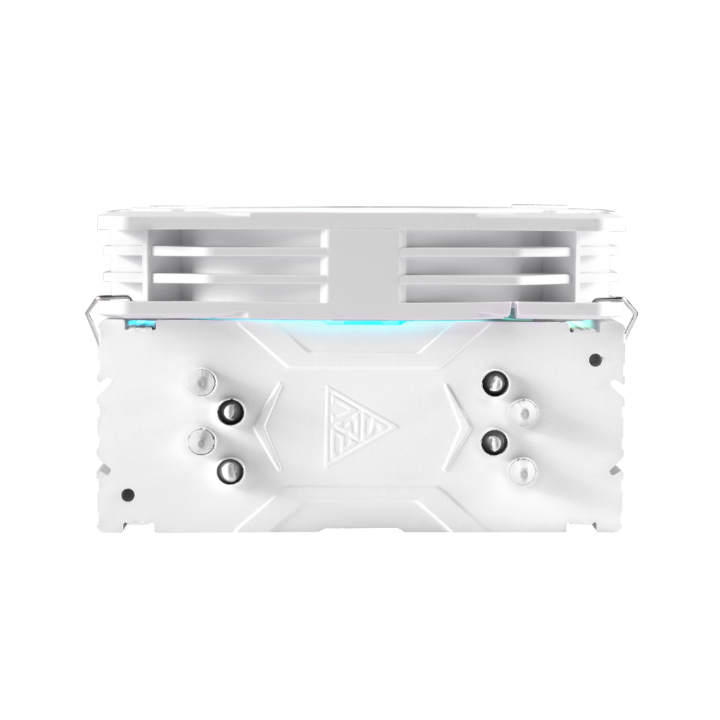 GAMDIAS BOREAS E1-410 WH, White Edition,  120mm, CPU Kule Tipi Hava Soğutma, Doğrudan Temas Teknolojisine Sahip 4 adet Gelişmiş Bakır Isı Borusu (AMD AM4-AM5 ve INTEL Tüm işlemciler ile uyumlu)