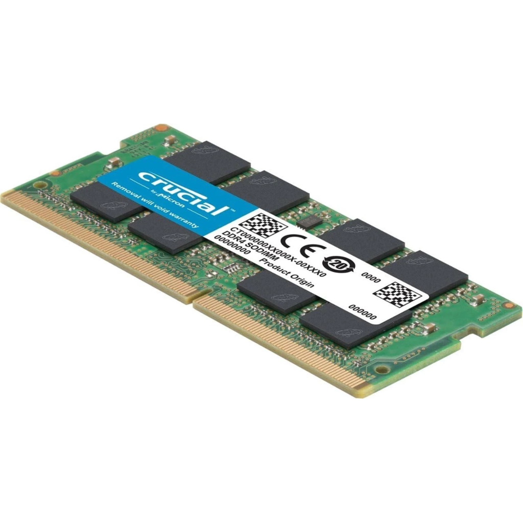 CRUCIAL CT8G4SFRA32A, 8Gb, 3200Mhz, DDR4, CL22,  1.2V, SODIMM, Notebook RAM (By Micron)