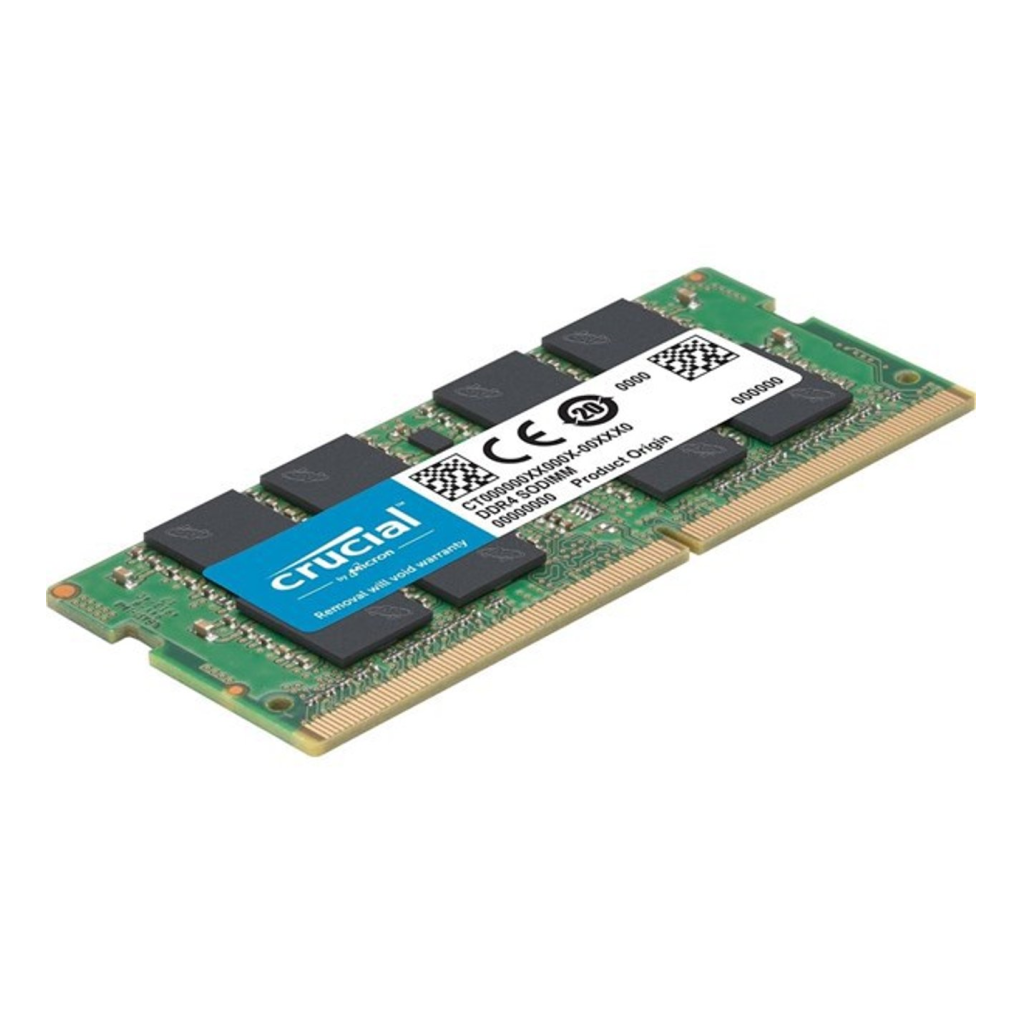 CRUCIAL CT8G4SFRA32A, 8Gb, 3200Mhz, DDR4, CL22,  1.2V, SODIMM, Notebook RAM (By Micron)
