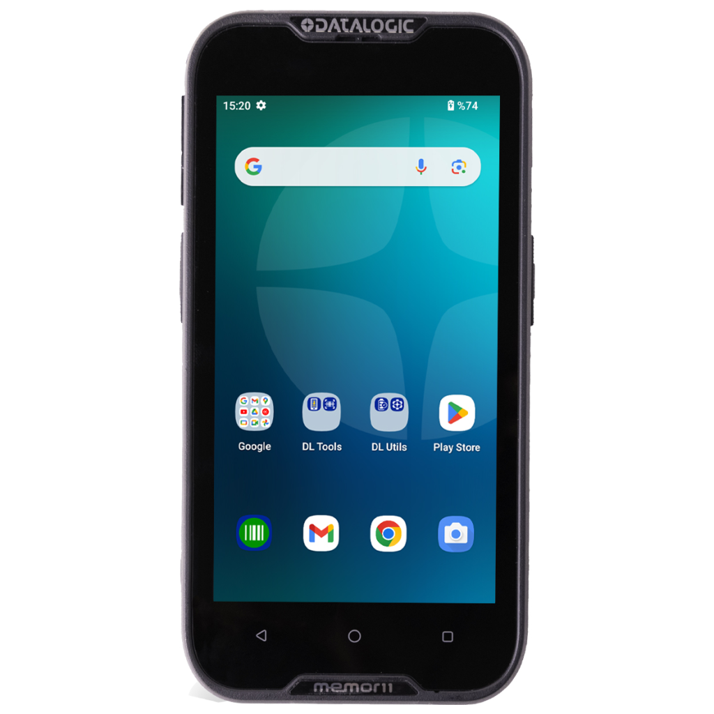 DATALOGIC Memor 11, Android 13, WiFi, Bluetooth, 5" Dokunmatik Ekran, 4 GB RAM, 32GB ROM, 2D Karekod, EL Terminali (Kılıf yok)