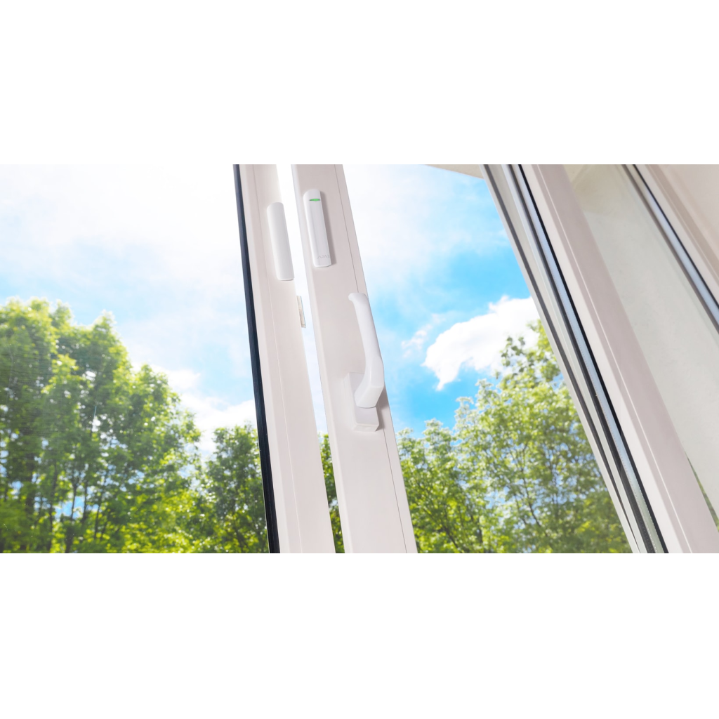 AJAX, DoorProtect Plus, Kablosuz Darbe Dedektörü,  Beyaz