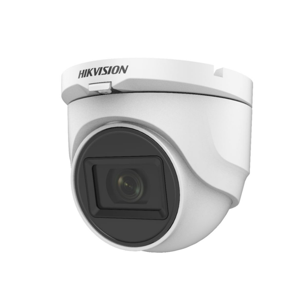HIKVISION DS-2CE76D0T-ITPFS 2Mpix, 20Mt Gece Görüşü, 2,8mm Lens, Dahili Mikrofon, Plastik Dome Kamera