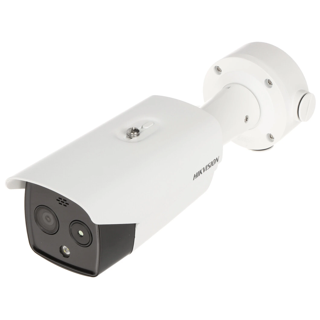 HIKVISION DS-2TD2617-6/QA 4Mpix, 8mm Lens, H265+, 40Mt Gece Görüşü,  PoE, Yangın Algılama, Sesli Alarm, Termal IP Kamera