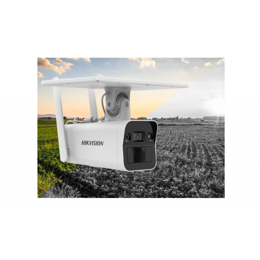HIKVISION DS-2XS2T41G1-ID/4G, 4Mpix,  4mm,   30Mt Gece Görüşü, Dahili Mikrofon, 4G, Solar  IP Kamera