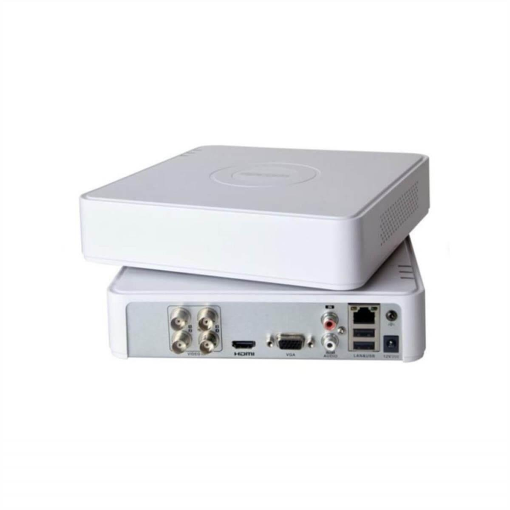 HIKVISION DS-7104HGHI-M1, 4Kanal, 2Mpix, H265Pro+, 1 HDD Desteği, 5in1 DVR Cihazı