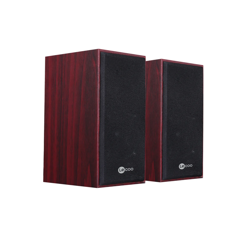 LECOO DS105, 6W, 1+1, Masaüstü, USB, Ahşap Kasa, Speaker