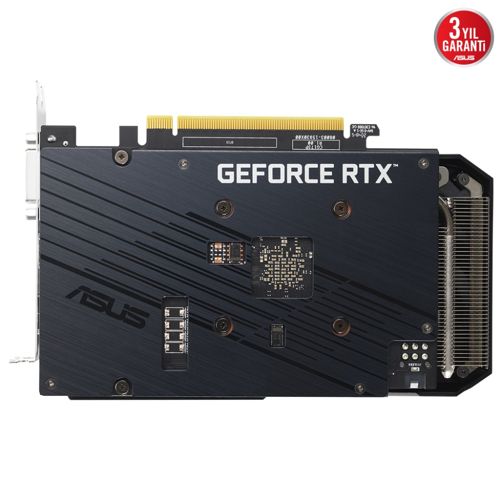 ASUS DUAL-RTX3050-O8G-V2, 8GB, GDDR6, 128Bit, 1xHDMI, 1xDP, 1xDVI, GAMING Ekran Kartı