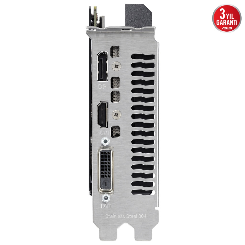 ASUS DUAL-RTX3050-O8G-V2, 8GB, GDDR6, 128Bit, 1xHDMI, 1xDP, 1xDVI, GAMING Ekran Kartı