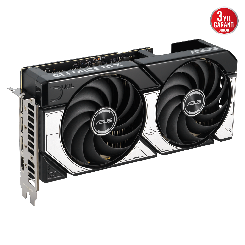 ASUS DUAL RTX5070-O12G, 12Gb, 192Bit, GDDR7, 1xHDMI, 3xDP GAMING Ekran Kartı