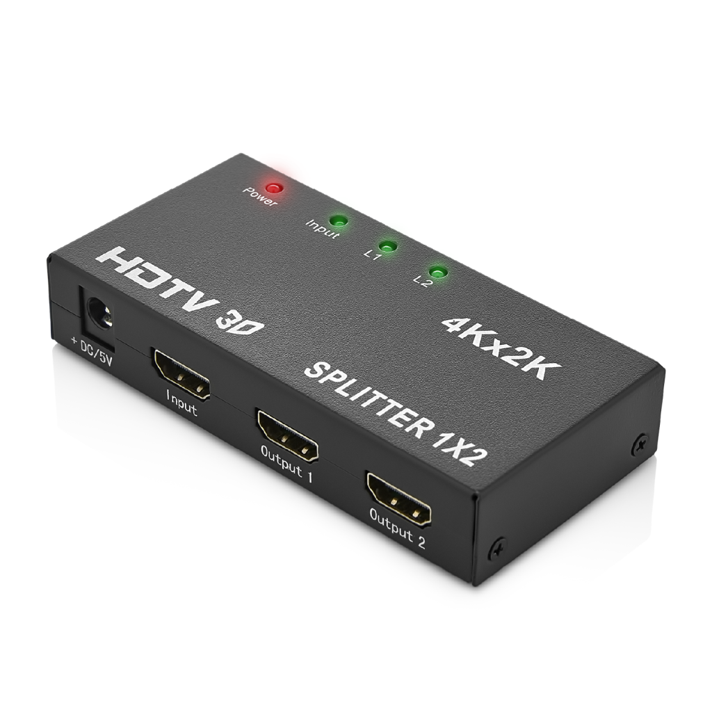 ENKADO EKD-HS12, HDMI Çoklayıcı, 1Giriş, 2Çıkış, (1PC-2Monitör)