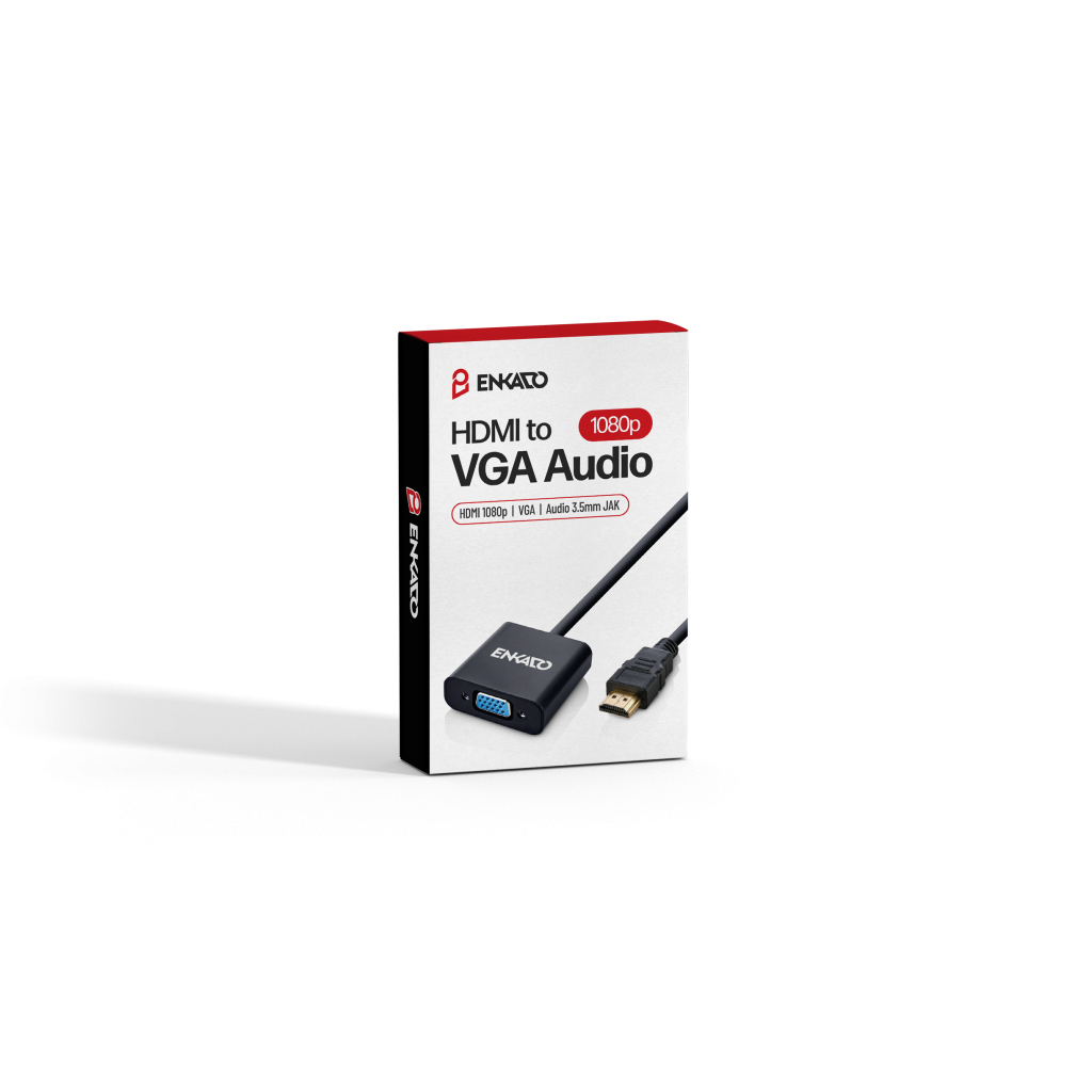 ENKADO EKD-HV10, HDMI To VGA Çevirici Adaptör
