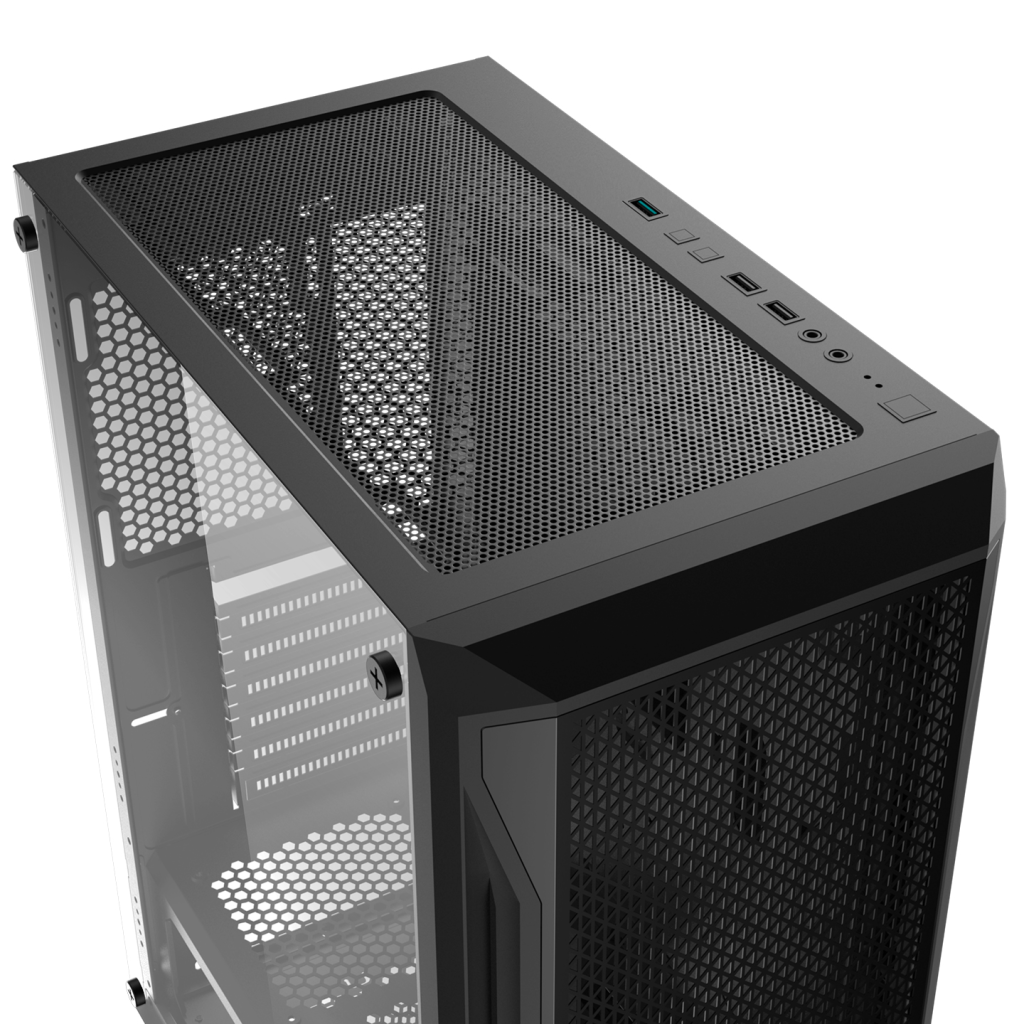 Xigmatek EN46195, Gaming X, 500W, Mesh Panel, Tempered Glass, RGB, ATX GAMING KASA