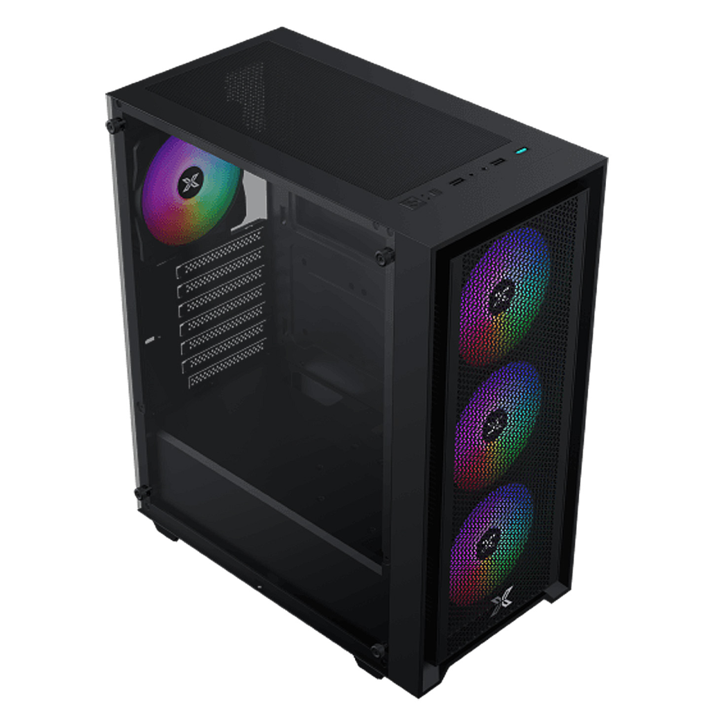 Xigmatek EN46469, Sky II ODIN II, 750W, Mesh Panel, Tempered Glass, RGB, ATX GAMING KASA