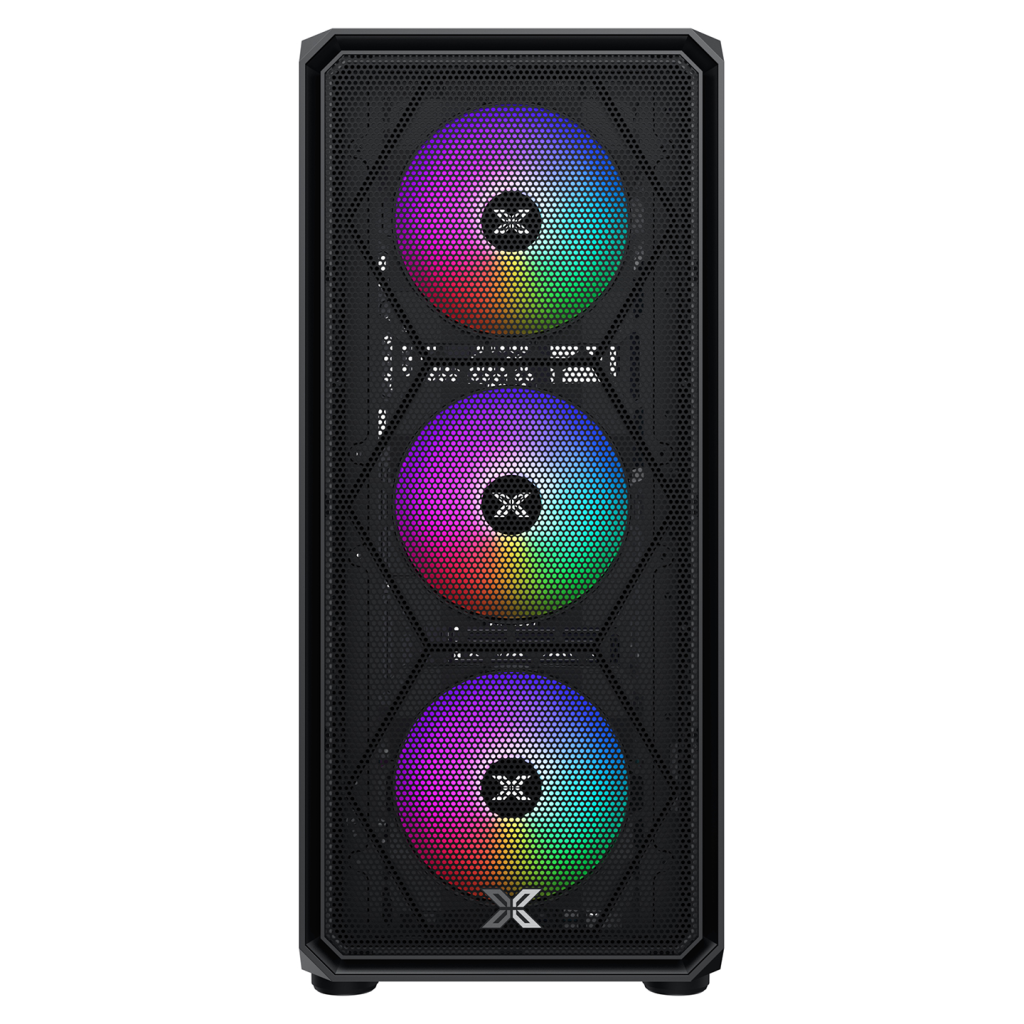 Xigmatek EN46476, Duo X ODIN II, 650W, Mesh Panel, Tempered Glass, RGB, ATX GAMING KASA