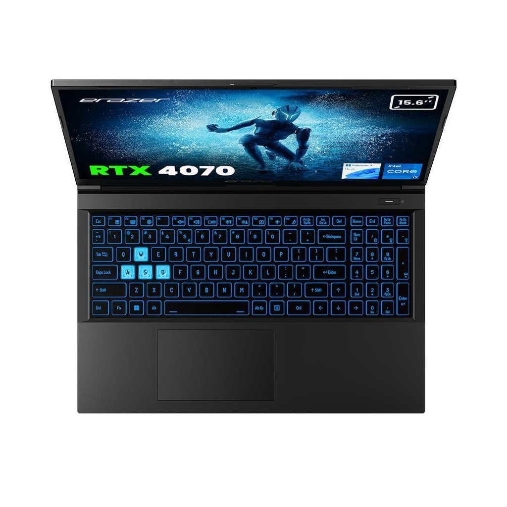 ERAZER Deputy P60, MD62624-R32, i7-13620H,  15.6&quot; FHD, 144Hz, 32Gb Ram, 1TB NVMe M.2 SSD, 8GB RTX4070 Ekran Kartı, Win11 Home, Gaming Notebook