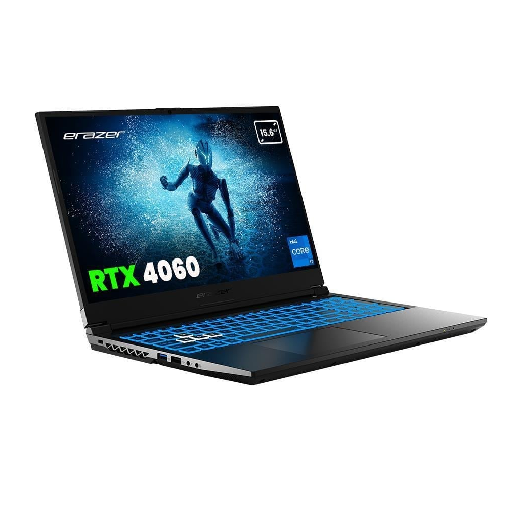 ERAZER Deputy P60i, MD62749-R32, i7-13620H,  15.6&quot; FHD, 144Hz, 32Gb Ram, 1TB NVMe M.2 SSD, 8GB RTX4060 Ekran Kartı, Free Dos, Gaming Notebook