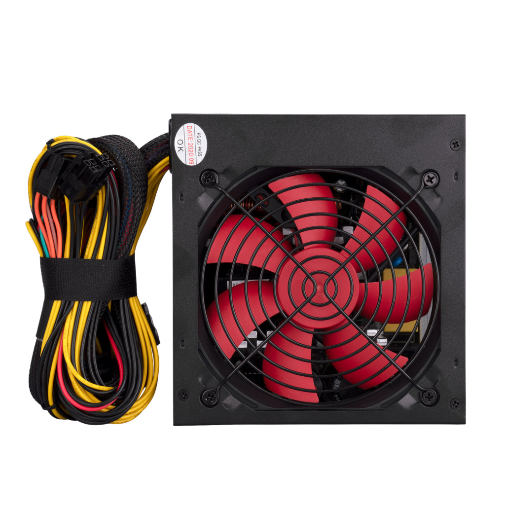EVEREST EPS-600A, 600W, 12cm Fan, ATX, Aktif PFC, GAMING Power Supply (PSU)