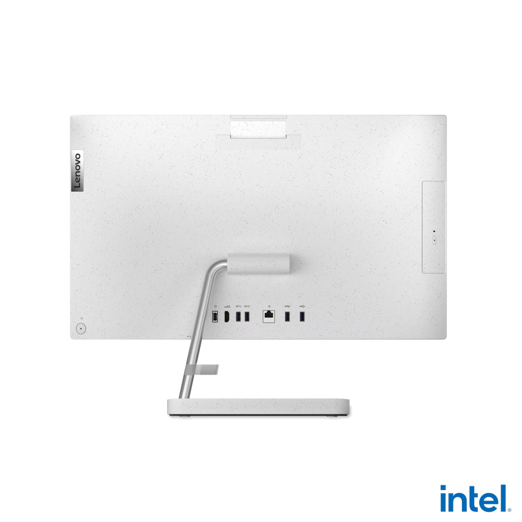 LENOVO F0GH01JCTR, IdeaCentre AIO3 24IAP7 i5-12450H 23,8&quot; FHD Ekran, 16Gb DDR4 Ram, 512Gb SSD, Paylaşımlı Ekran Kartı, Free Dos, All In One PC (Beyaz)