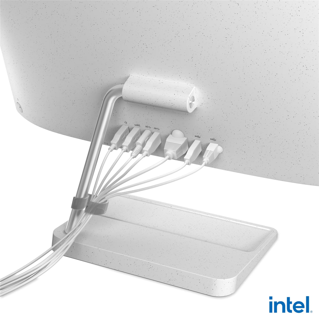 LENOVO F0GH01JCTR, IdeaCentre AIO3 24IAP7 i5-12450H 23,8&quot; FHD Ekran, 16Gb DDR4 Ram, 512Gb SSD, Paylaşımlı Ekran Kartı, Free Dos, All In One PC (Beyaz)