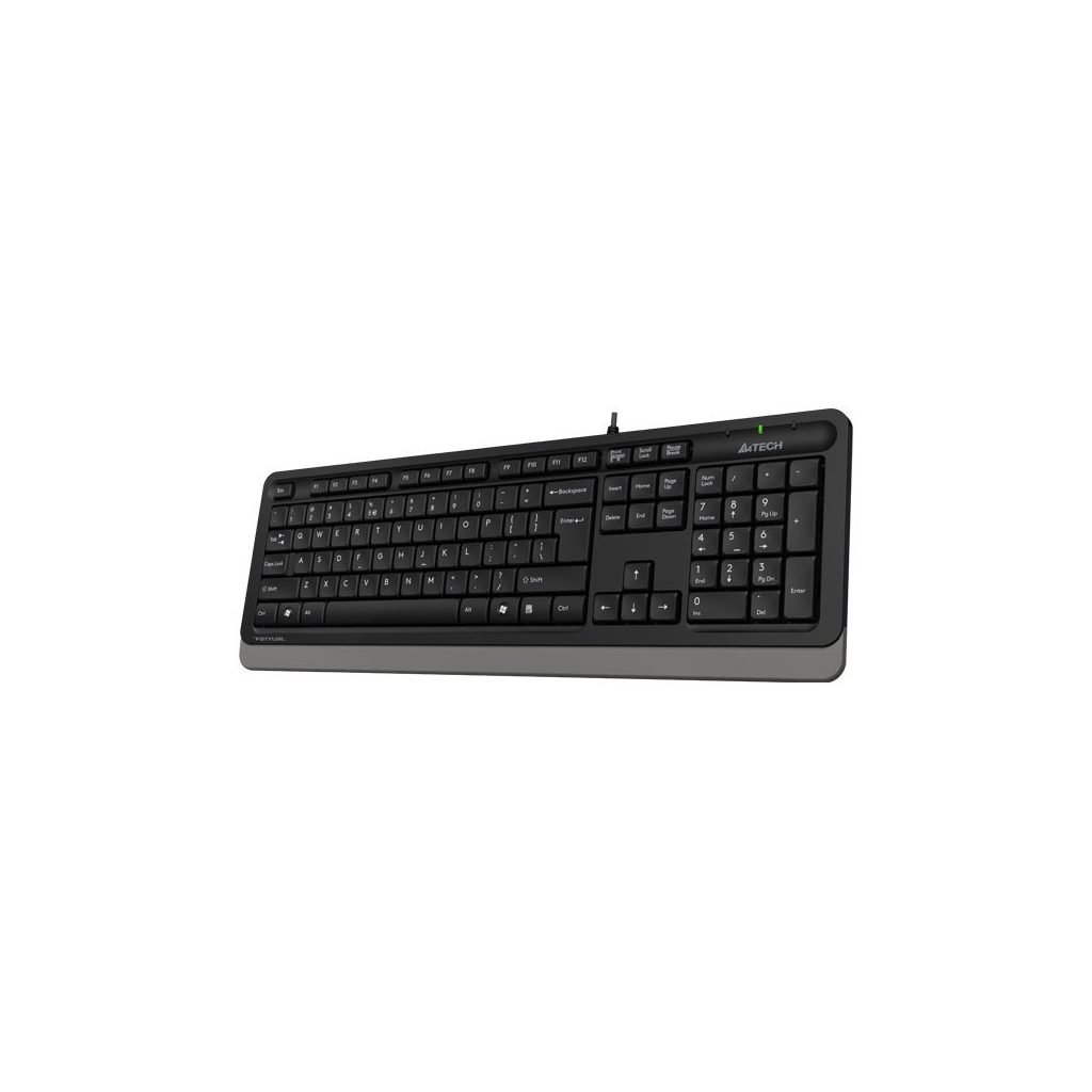 A4 TECH FK10, Gri, FSTYLER, USB Kablolu, Türkçe Q, Multimedya KLAVYE