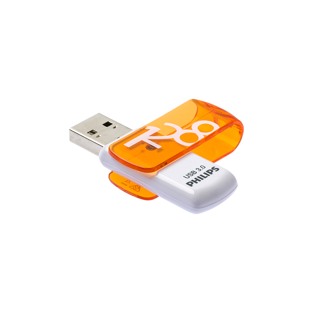 PHILIPS FM12FD00B, 128GB, USB 3.0, Vivid, Turuncu, Flash Disk