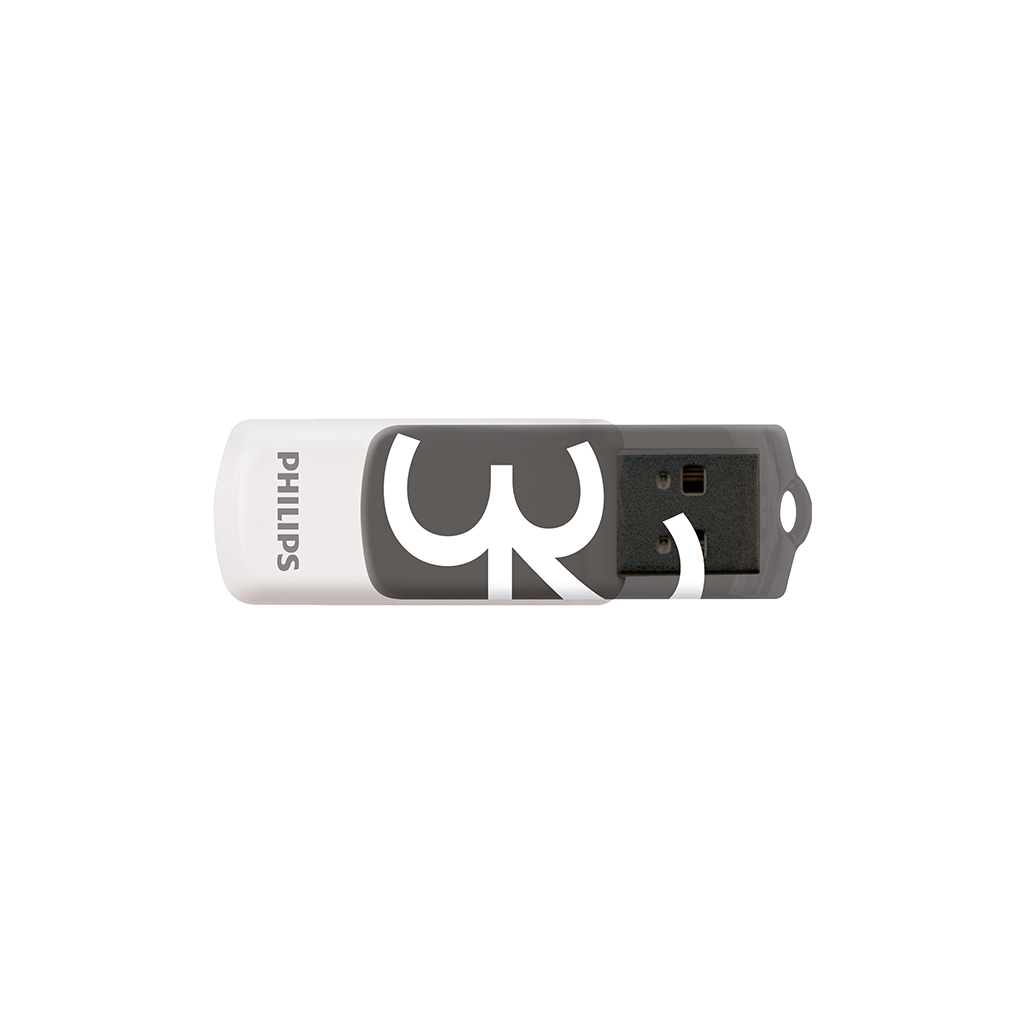 PHILIPS FM32FD05B, 32GB, USB 2.0, Vivid, Gölge Grisi, Flash Disk