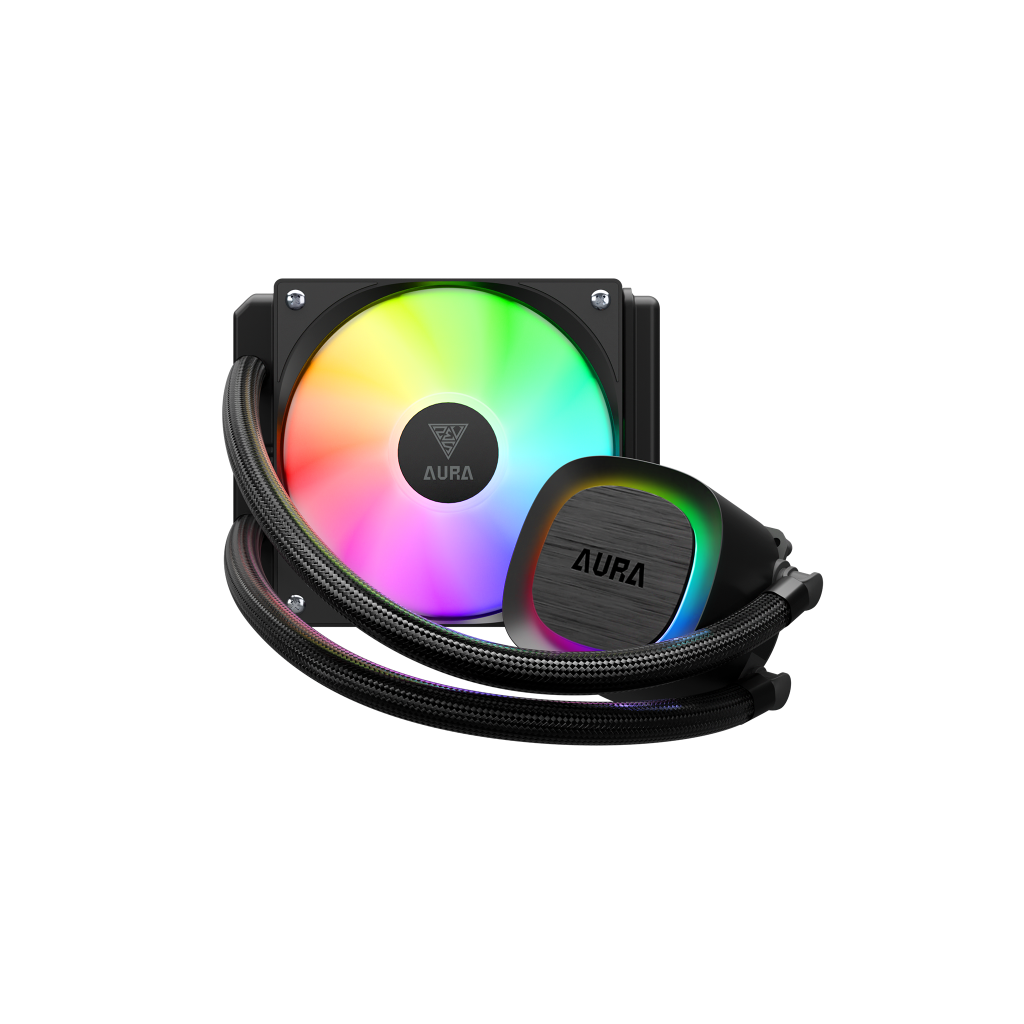 GAMDIAS AURA GL120 V2, 120mm, RGB, 1 Fanlı, CPU Sıvı Soğutma