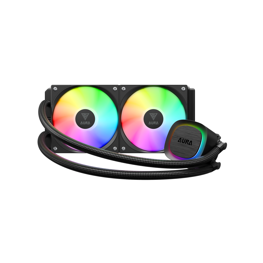GAMDIAS AURA GL240 V2, 240mm, RGB, 2 Fanlı, CPU Sıvı Soğutma
