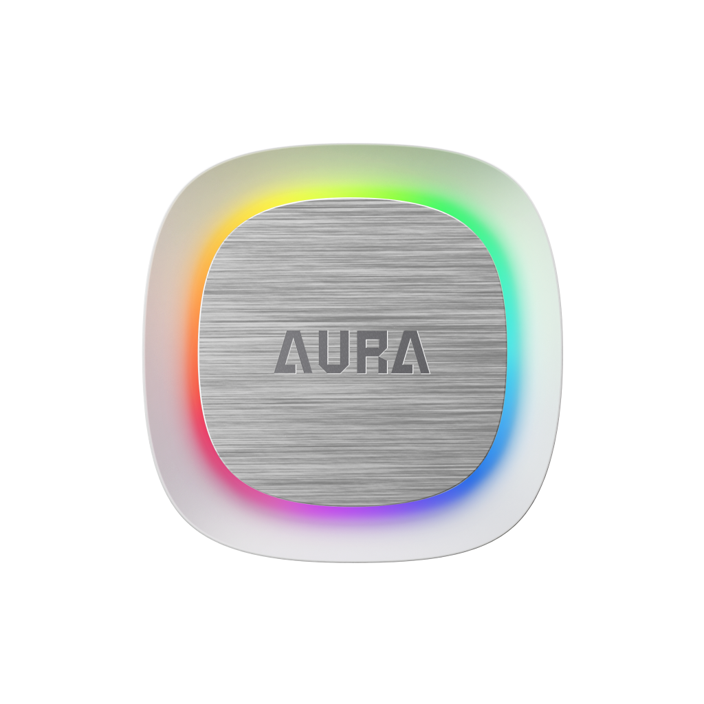 GAMDIAS AURA GL360 V2 WH, White Edition, 360mm,  RGB, 3 Fanlı, CPU Sıvı Soğutma