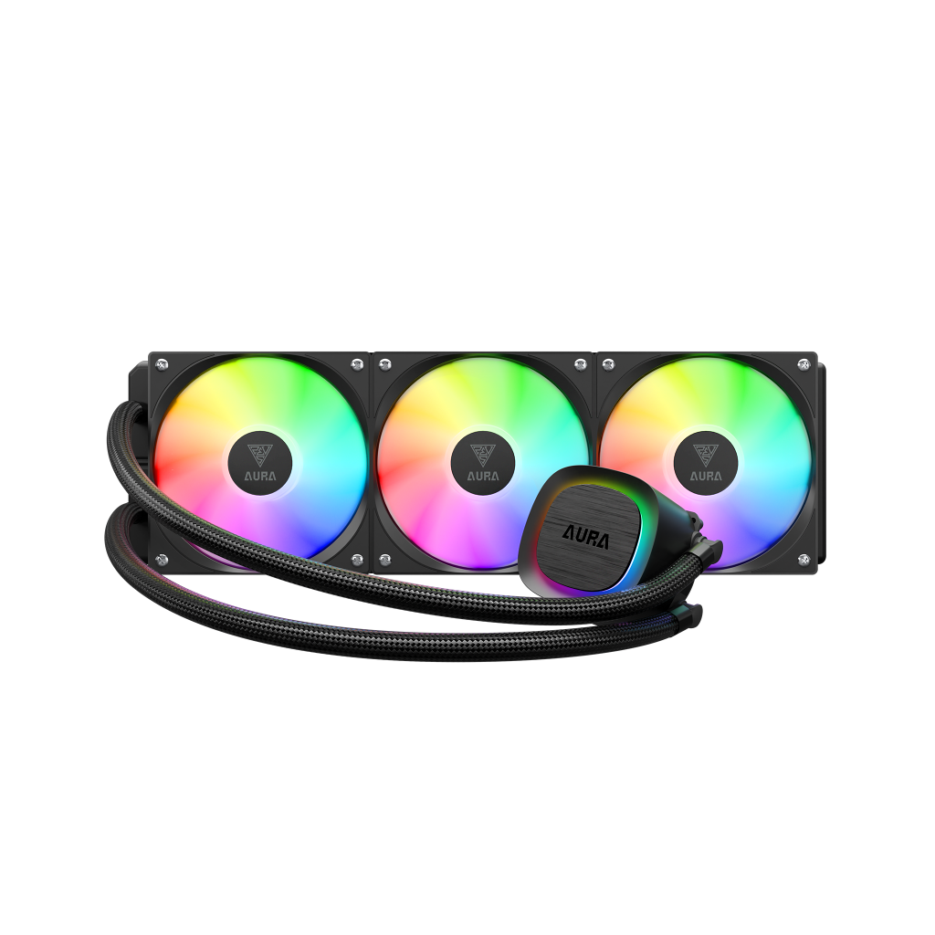GAMDIAS AURA GL360 V2, 360mm, RGB, 3 Fanlı, CPU Sıvı Soğutma
