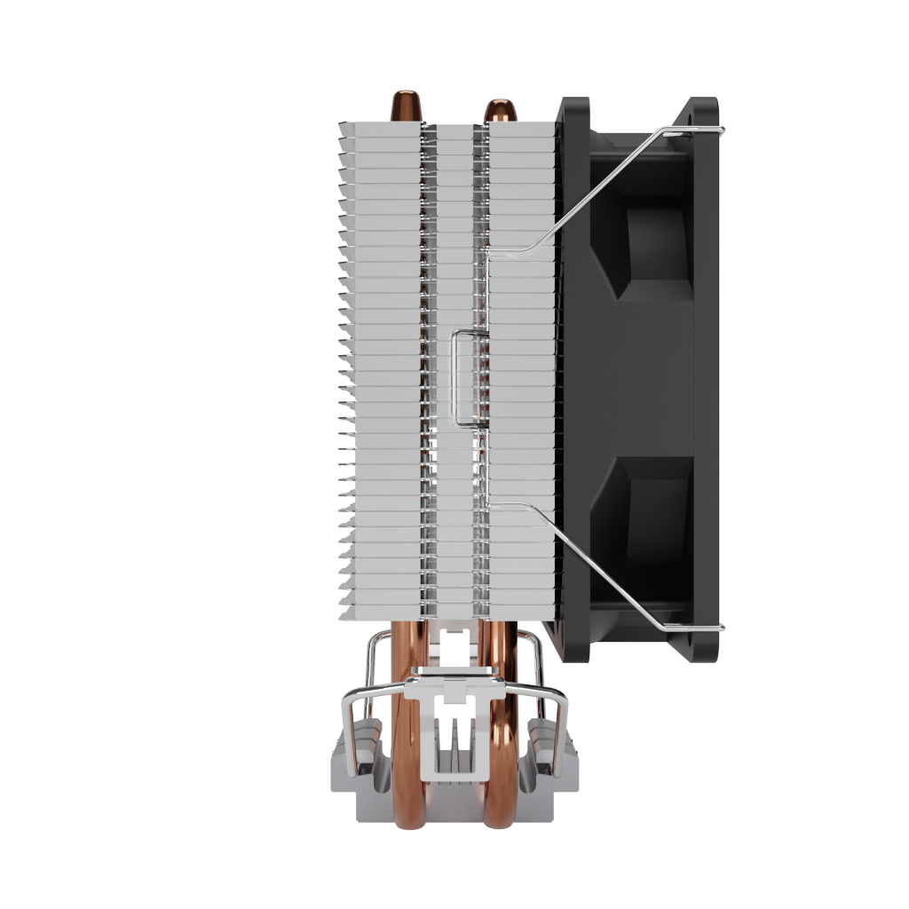 GAMDIAS BOREAS E1-210 MONO, 92mm, CPU  Kule Tipi Hava Soğutma, Doğrudan Temas Teknolojisine Sahip 2 adet Gelişmiş Bakır Isı Borusu (AMD AM5 ve INTEL Tüm işlemciler ile uyumlu)