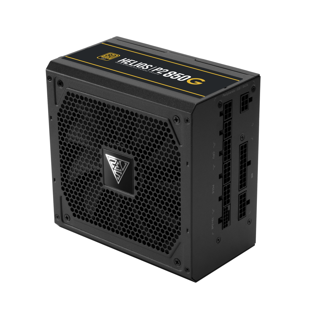 GAMDIAS HELIOS P2-850G, 850W, 80+ Gold, Full Modüler, Aktif PFC, GAMING, ATX, Power Supply (PSU)