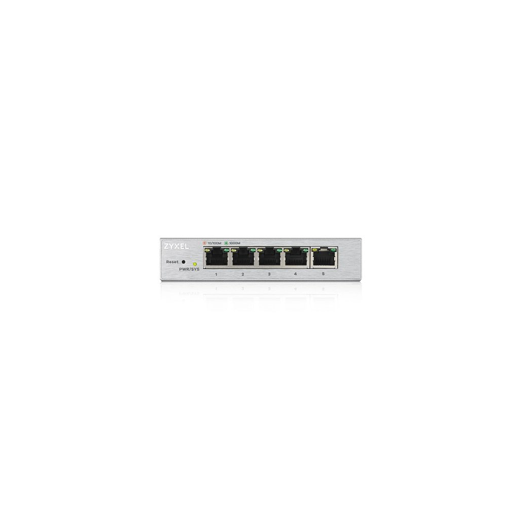 ZyXEL GS1200-5, 5 Port GigaBit Yönetilebilir, Masaüstü Switch