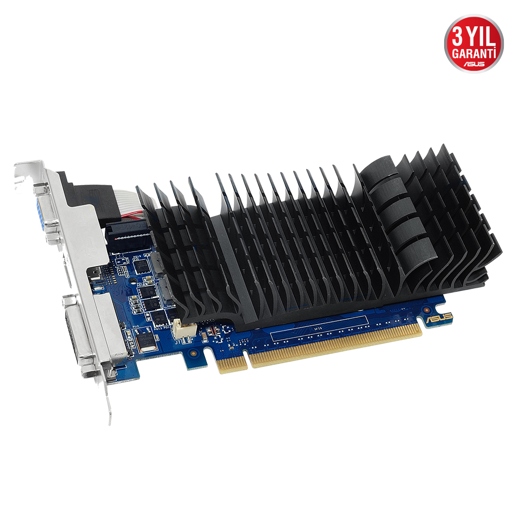 ASUS GT710-SL-2GD5-BRK-EVO 2Gb DDR5 64Bit  1xD-SUB 1xHDMI 1xDVI